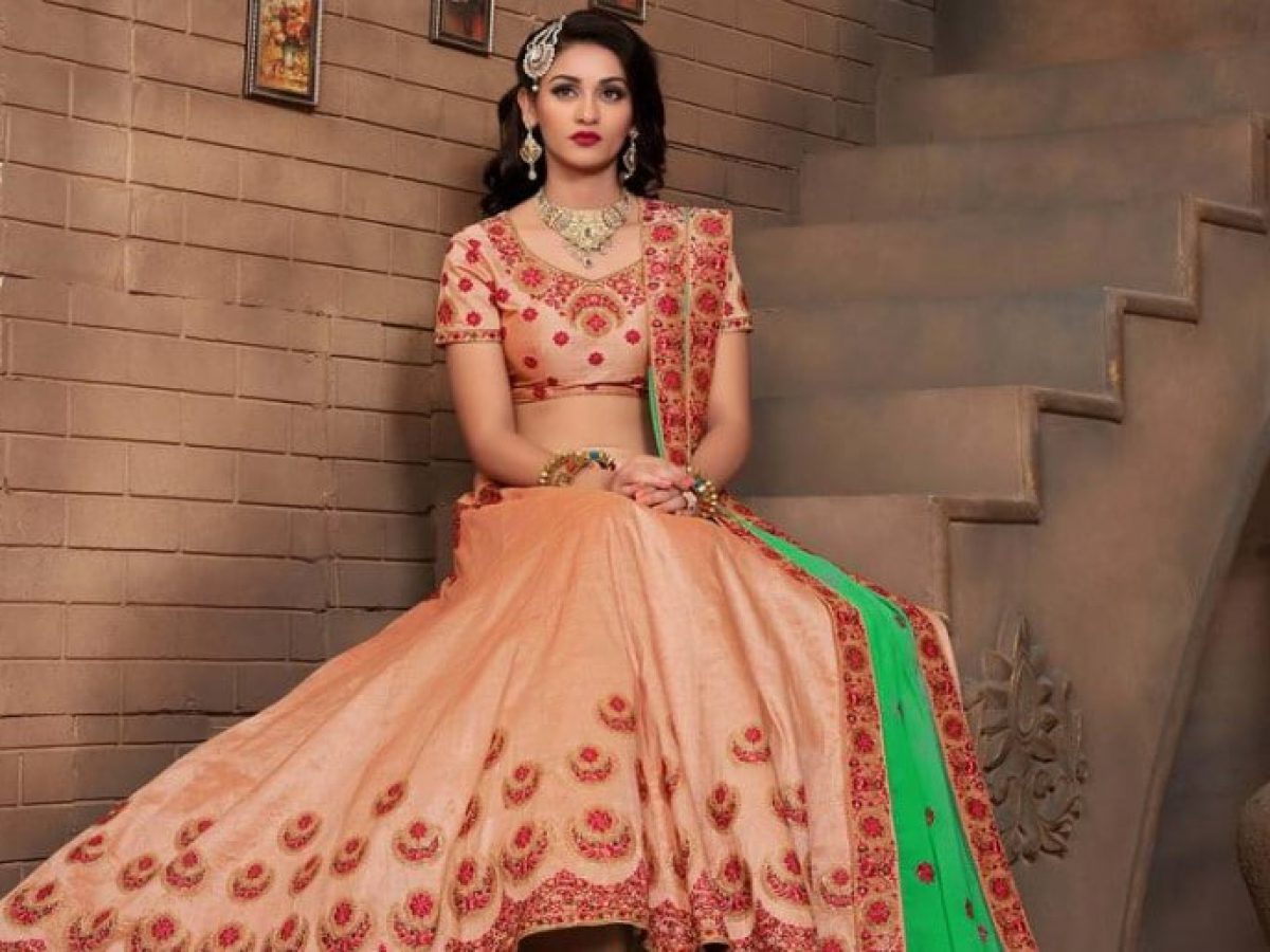 different lehenga