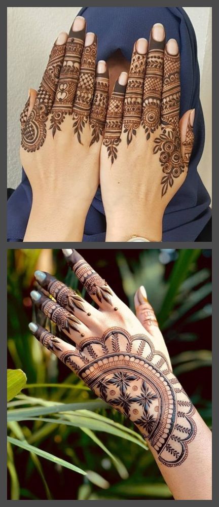 12 Adorable Western Mehendi Designs That You Should Try