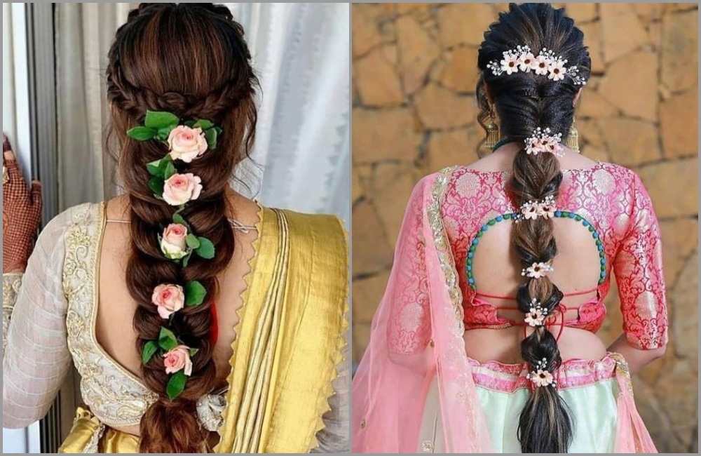 21 Simple Indian Hairstyle for Saree