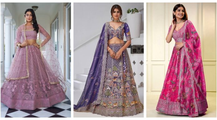 Beautiful Embroidery Styles that Bring Every Lehenga Choli to Life Embroidery Work Styles for Lehengas